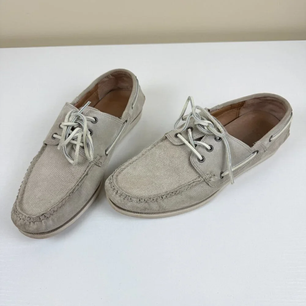 Frye Sully Boat Leather Shoes